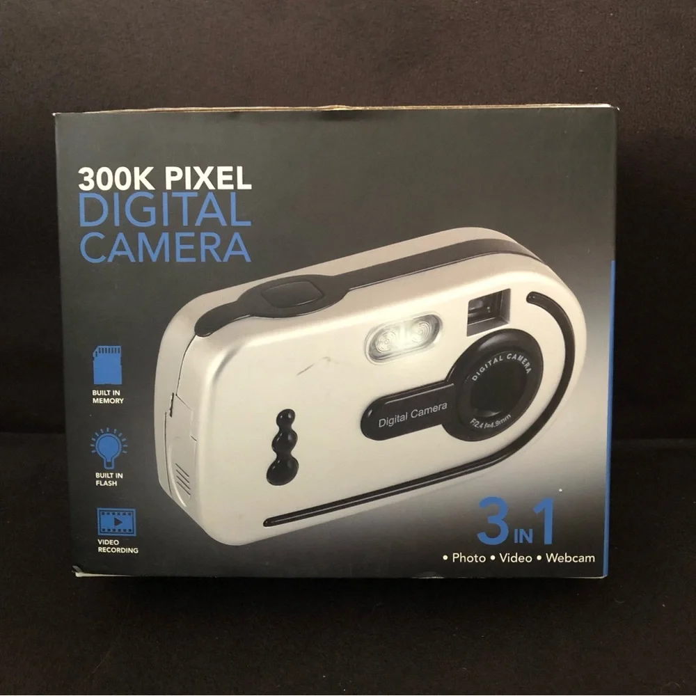 Mini Digital 300K Pixels Camera Video Webcam